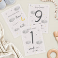 Personalised Cloud Baby Milestone Cards for Mother's Day