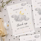 Personalised Cloud Baby Milestone Cards for Mother's Day