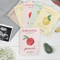Personalised Bump to Baby Pregnancy Milestone Cards | Keepsakes