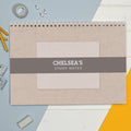 Personalised Study A4 Desk Planner | Stationery & Pens
