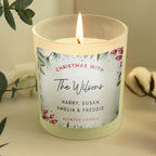 Personalised Christmas With... Scented Jar Candle | Candles & Reed Diffusers