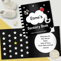 Personalised High Contrast Black and White Baby Book | Books | Inspired Creative Gifts