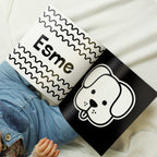 Personalised High Contrast Black and White Baby Book | Books | Inspired Creative Gifts
