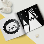 Personalised High Contrast Black and White Baby Book | Books | Inspired Creative Gifts