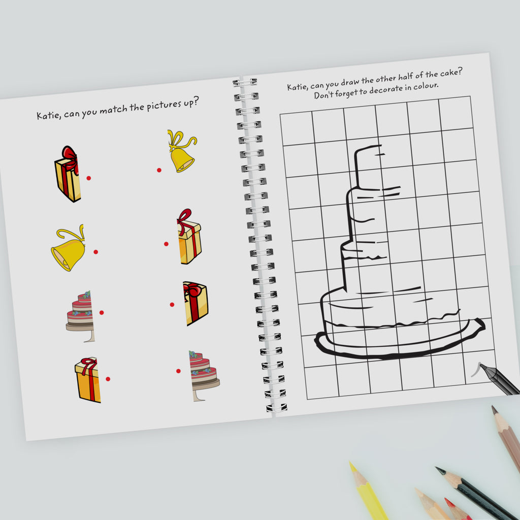 Personalised A5 Wedding Activity & Colouring Book | Books | Wedding Gift