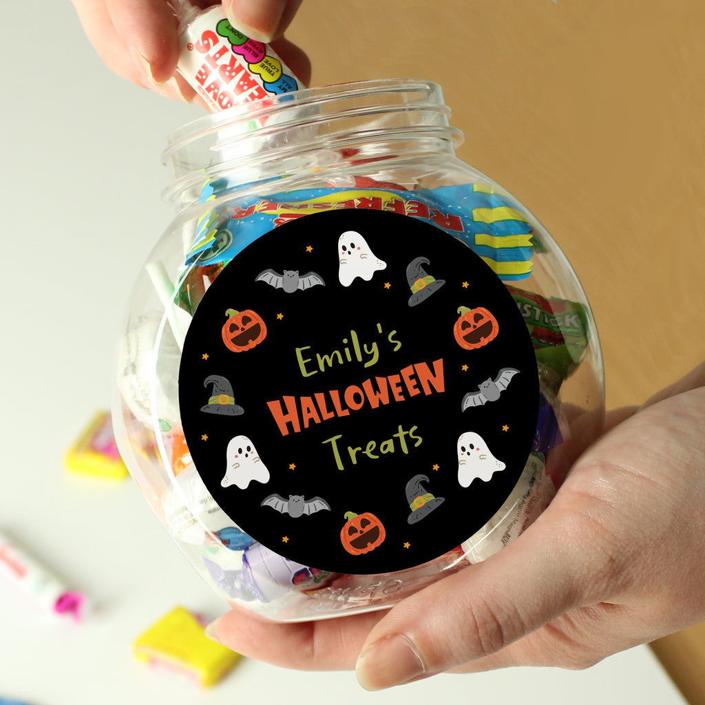 Personalised Halloween Sweets Jar | Confectionery | Halloween Gift