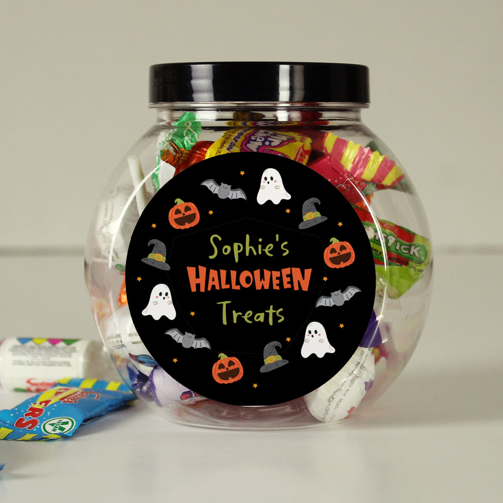 Personalised Halloween Sweets Jar | Confectionery | Halloween Gift