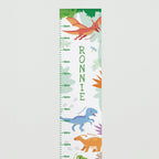 Personalised Dinosaur Height Chart for Christmas