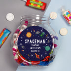 Personalised Space Sweet Jar | Confectionery | Inspired Creative Gifts