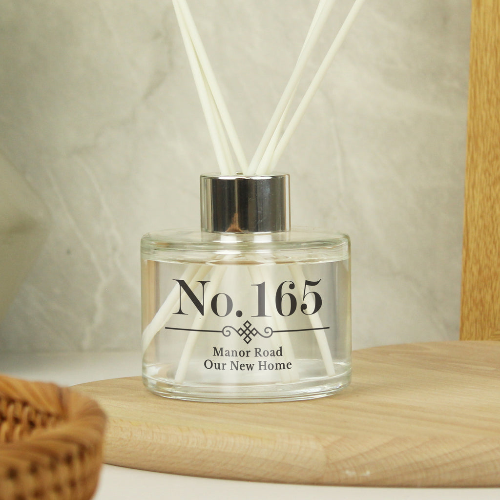 Personalised Elegant Diamond Reed Diffuser | Candles & Reed Diffusers | Inspired Creative Gifts