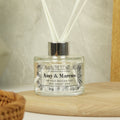 Personalised Black Foliage Reed Diffuser | Wedding Gift