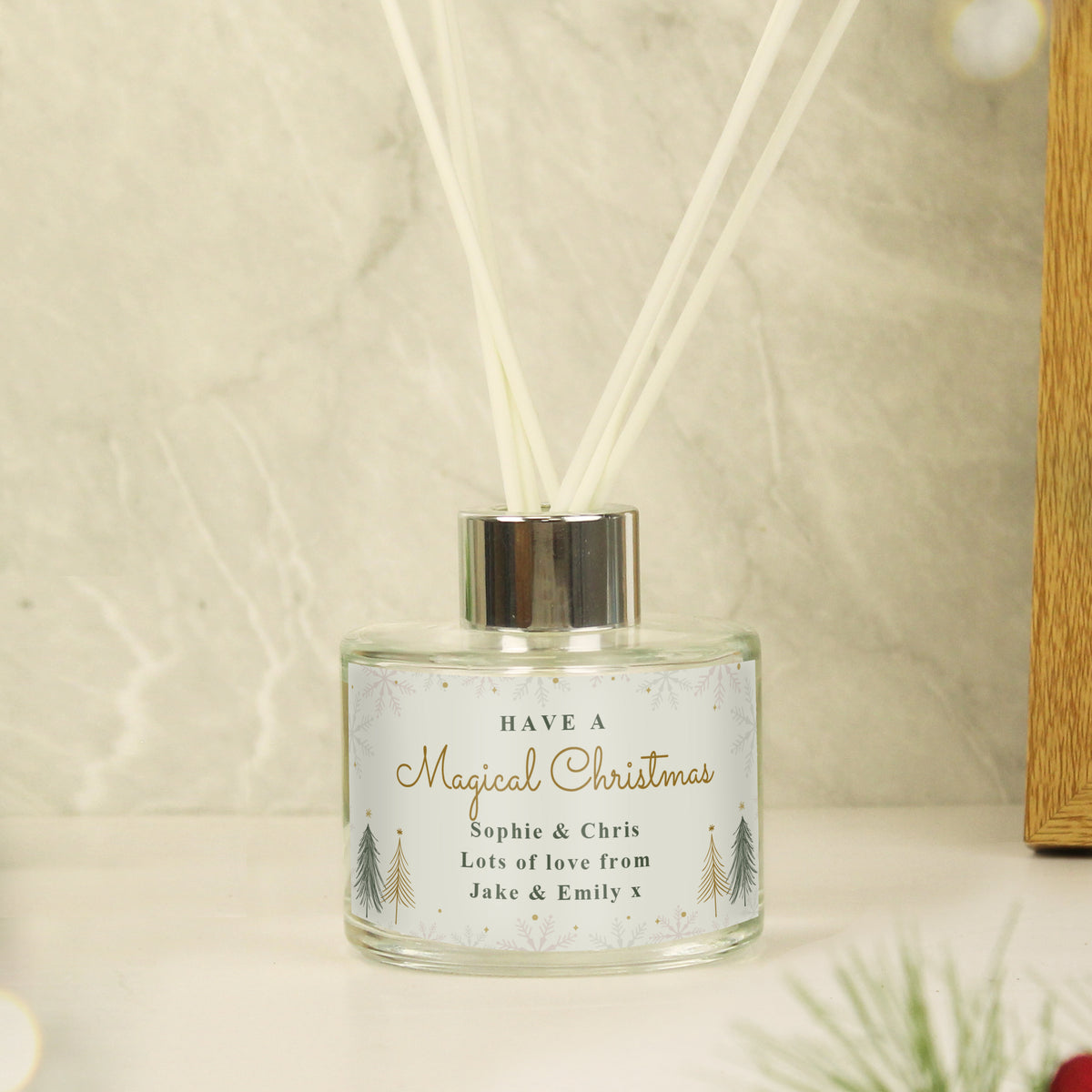 Personalised Christmas Tree Diffuser for Christmas