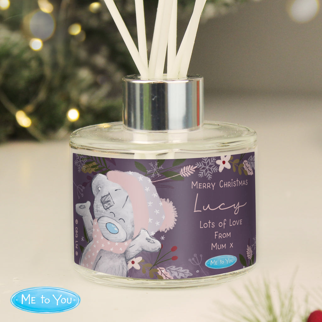 Personalised Me to You Cosy Winter Diffuser | Candles & Reed Diffusers | Christmas Gift