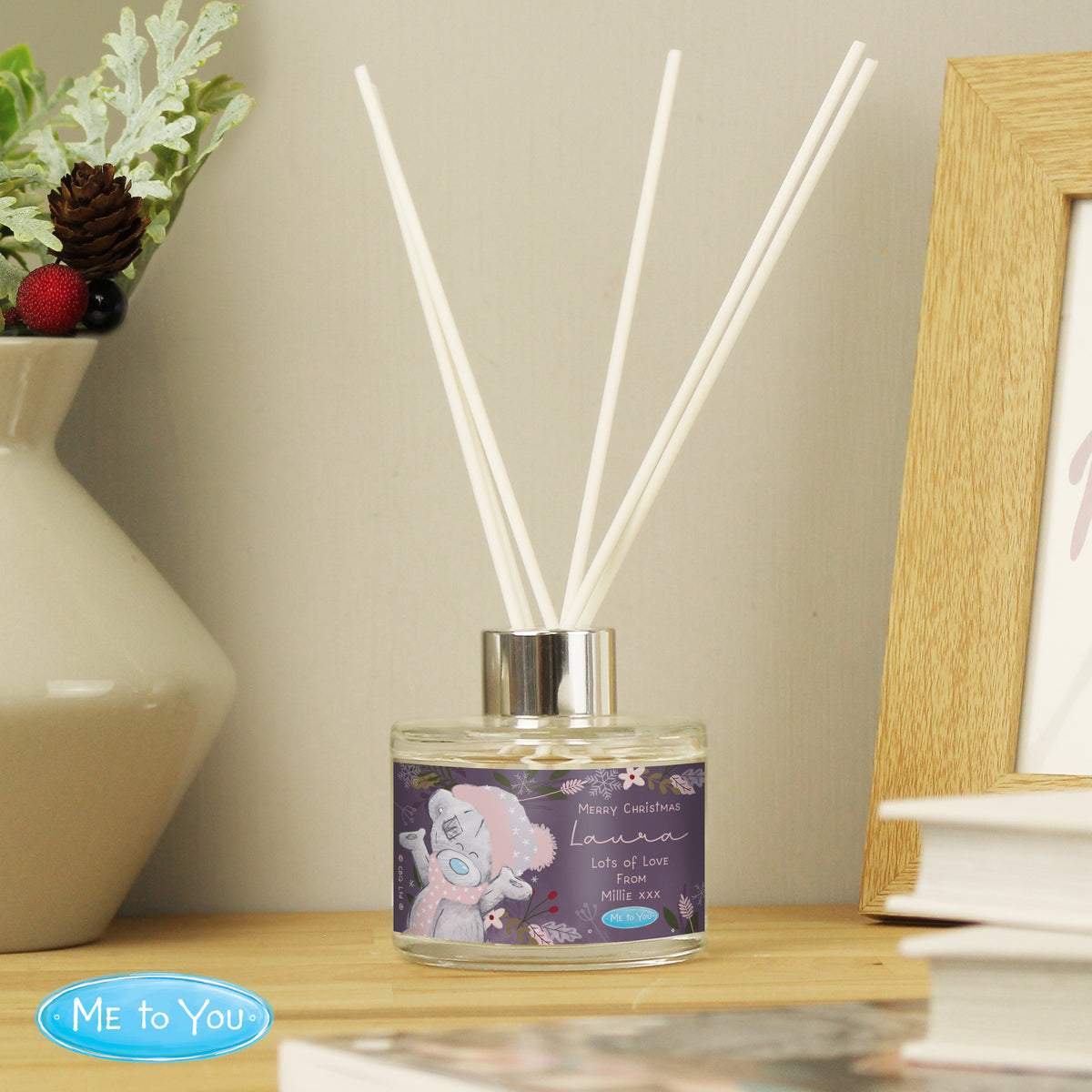 Personalised Me to You Cosy Winter Diffuser | Candles & Reed Diffusers | Christmas Gift