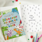 Personalised Dinosaur Colouring Book | Books
