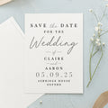 Personalised Set of 36 Wedding Save the Dates for Wedding