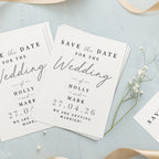 Personalised Set of 36 Wedding Save the Dates for Wedding