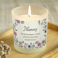 Personalised Wild Flowers Candle Jar | Candles & Reed Diffusers | Inspired Creative Gifts