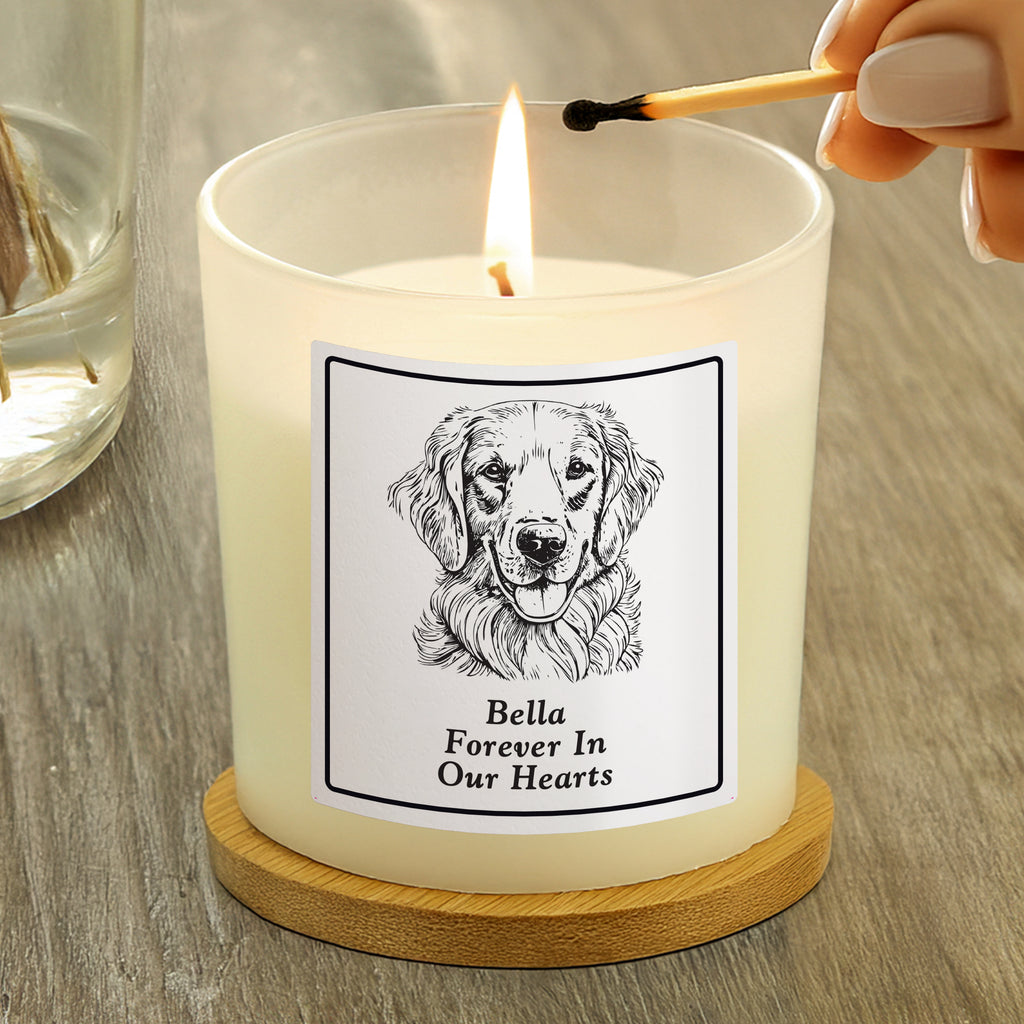 Personalised Dog Breed Candle Jar | Pet Gifts | Inspired Creative Gifts