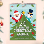 Personalised 24 Sleeps Christmas Activity Advent Calendar | Books | Inspired Creative Gifts