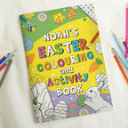 Personalised Easter Activity & Colouring Book for Easter
