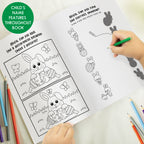 Personalised Easter Activity & Colouring Book for Easter