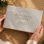 Personalised Memorial Guest Book | Memorial Gift
