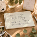 Personalised Natural Guest Book | Stationery & Pens | Inspired Creative Gifts