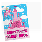 Personalised Princess & Unicorn - A4 Scrapbook | Stationery & Pens | Inspired Creative Gifts
