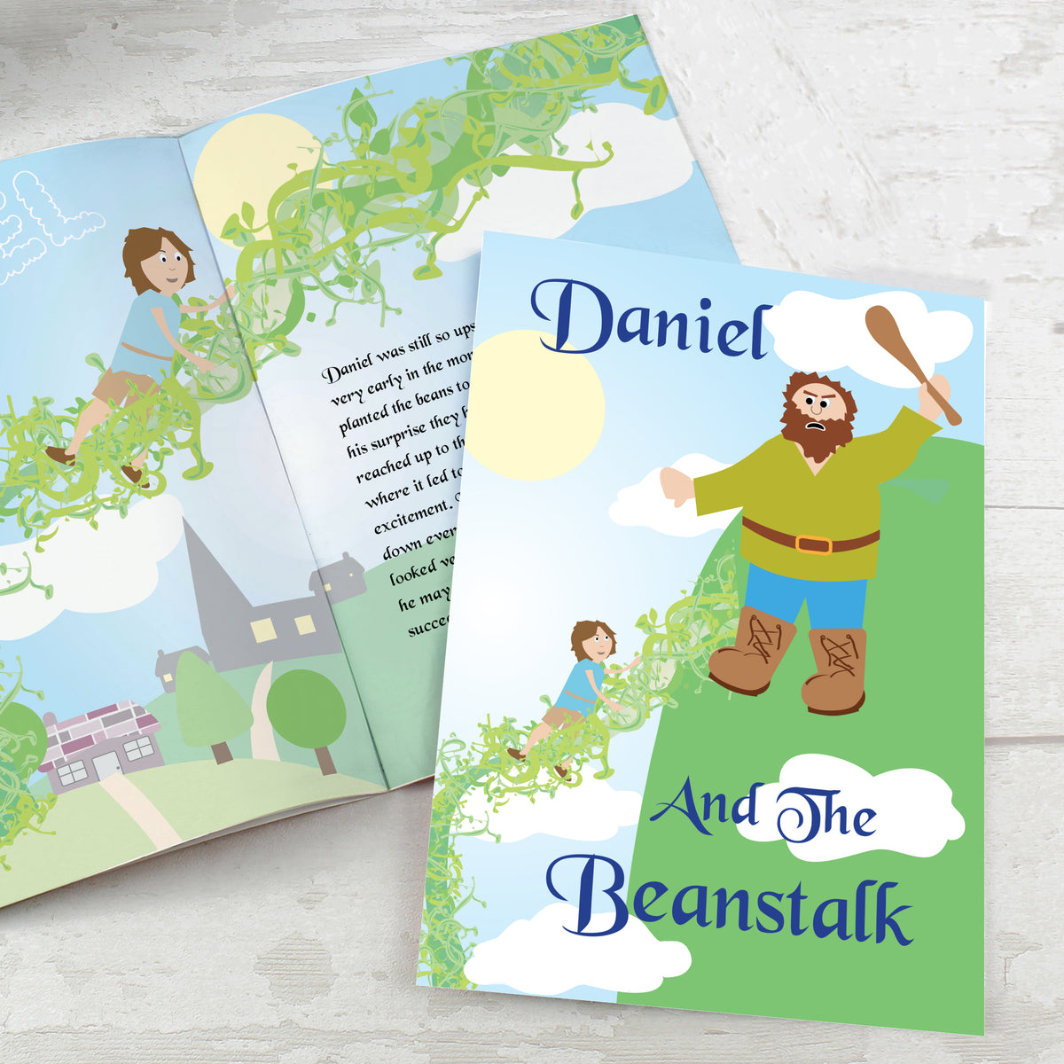 Personalised Jack and the Beanstalk Story Book | Gift for Kids