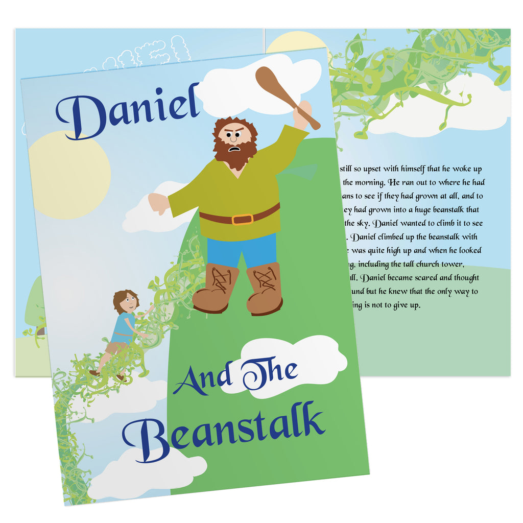 Personalised Jack and the Beanstalk Story Book | Gift for Kids