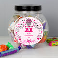 Personalised Birthday Big Age Sweet Jar | Confectionery | Birthday Gift
