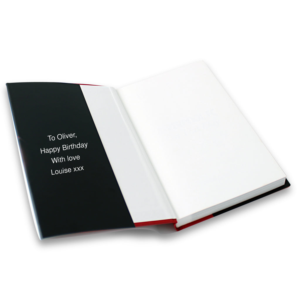 Personalised Arsenal On This Day Book | Father's Day Gift