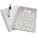 Personalised Vintage Floral A5 Notebook | Stationery & Pens | Christmas Gift
