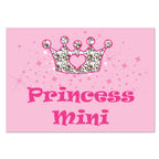 Personalised Pink Princess Pet Bowl Mat | Pet Gifts | Inspired Creative Gifts