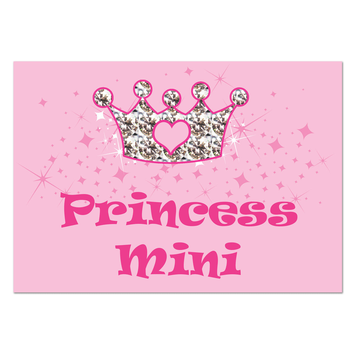 Personalised Pink Princess Pet Bowl Mat | Pet Gifts | Inspired Creative Gifts