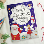 Personalised 'It's Christmas' Fairy Colouring Book | Christmas Gift