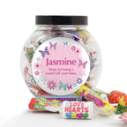 Personalised Butterfly Sweets Jar | Gift for Her