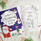 Personalised Its Christmas Elf Colouring Book | Books | Inspired Creative Gifts