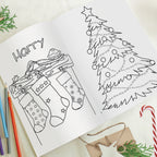 Personalised Its Christmas Elf Colouring Book | Books | Inspired Creative Gifts