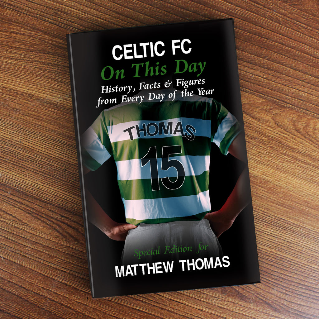 Personalised Celtic on this Day Book | Books