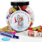 Personalised Me To You Christmas Sweet Jar | Confectionery