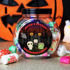 Personalised Halloween Characters Sweet Jar | Confectionery