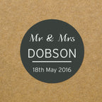 Personalised Classic Stickers | Stationery & Pens | Wedding Gift