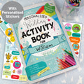 Personalised Wedding Activity Book with Stickers | Wedding Gift