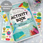 Personalised Wedding Activity Book with Stickers | Wedding Gift