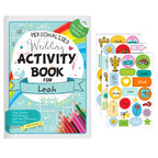 Personalised Wedding Activity Book with Stickers | Wedding Gift