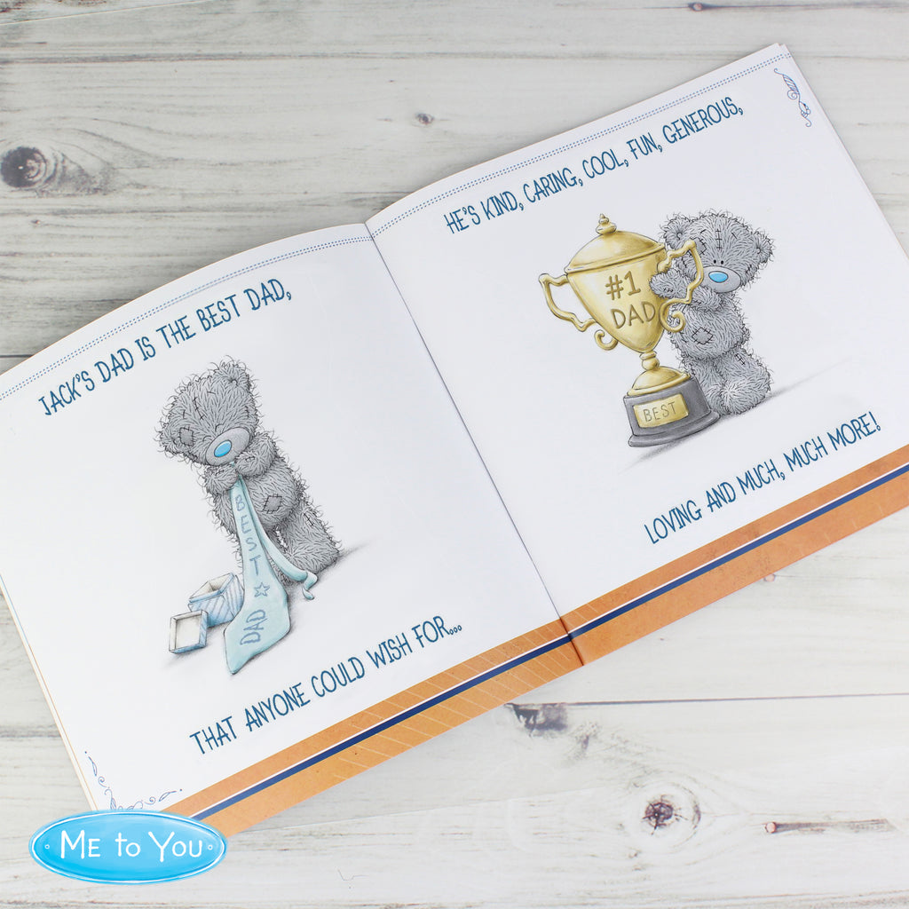 Personalised Me to You For Him Super Hero Poem Book | Father's Day Gift