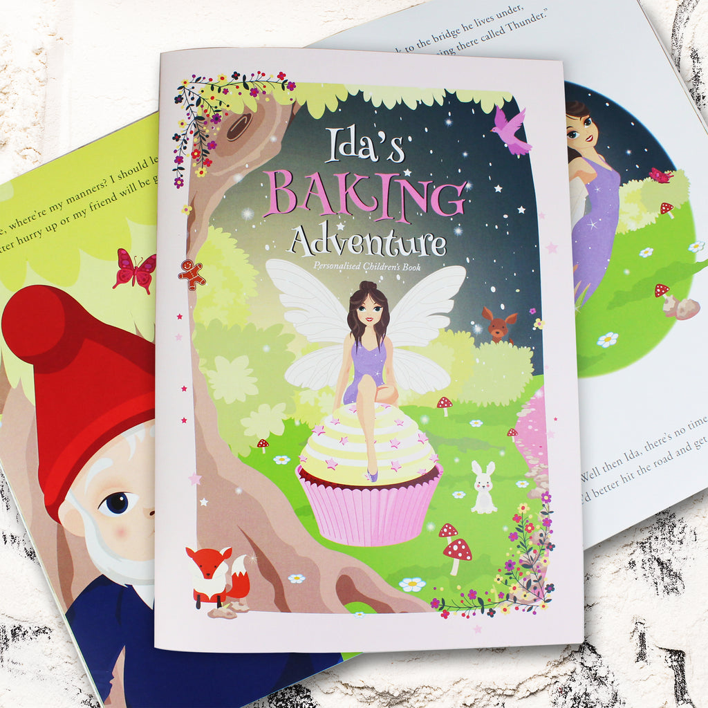 Personalised Fairy Baking Adventure Book | Gift for Kids