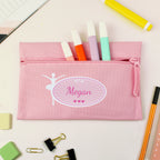 Personalised Ballerina Pink Pencil Case